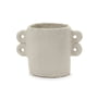 Serax - Earth Pot de fleurs, Ø 18 x H 18 cm, beige