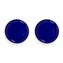 Serax - Feast Assiette, Ø 22,5 cm, bleu foncé (set de 2)