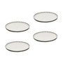 Serax - Inku Assiette, Ø 21 cm, blanche (set de 4)