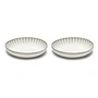 Serax - Inku Assiette, Ø 23 cm de profondeur, blanche (set de 2)
