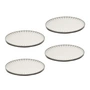 Serax - Inku Assiette, Ø 24 cm, blanche (set de 4)