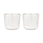 Marimekko - Oiva Unikko Gobelet (set de 2), 200 ml, blanc / blanc cassé