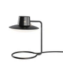 Louis Poulsen - AJ Oxford Lampe de table Base, Ø 22 x H 28 cm, métal noir / verre opale