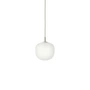 Muuto - Rime Lampe suspendue Ø 18 cm, opale / gris