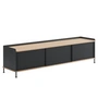 Muuto - Enfold Sideboard , 186 x 48 cm, chêne / anthracite