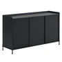 Muuto - Enfold Sideboard , 148 x 85 cm, noir / anthracite
