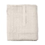 The Organic Company - Big Waffle Drap de bain & Couverture, 100 x 150 cm, stone