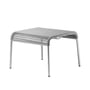 FDB Møbler - M20L Teglgård Tabouret Outdoor, cordelette gris clair