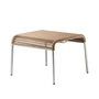 FDB Møbler - M20L Teglgård Tabouret Outdoor, cordelette brune