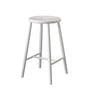 FDB Møbler - J27C Tabouret de bar, hêtre blanc