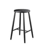 FDB Møbler - J27C Tabouret de bar, hêtre noir