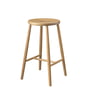 FDB Møbler - J27C Tabouret de bar, chêne naturel