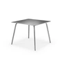 FDB Møbler - M21 Teglgård Table de jardin, 90 x 90 cm, grise