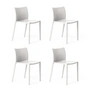 Magis - Air Ch air Chaise d'extérieur, blanc (set de 4)