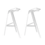 Magis - Stool One Tabouret, H 74 cm, blanc (lot de 2)