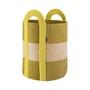 Remember - Corbeille Colombo, Ø 40 cm x H 58 cm, jaune / beige