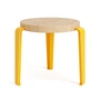 TipToe - MINI LOU Tabouret pour enfants Chêne, jaune soleil