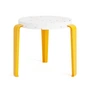 TipToe - Tabouret pour enfants MINI LOU Tutti, plastique recyclé, jaune soleil