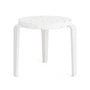 TipToe - Tabouret pour enfants MINI LOU Tutti, plastique recyclé, blanc nuageux