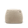 freistil - 173 Pouf (Teddy Edition), Ø 55 cm, gris pierre (6532)