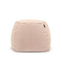 freistil - 173 Pouf (Teddy Edition), Ø 55 cm, blanc perle rosé (6531)