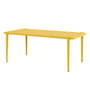 TipToe - Table de jardin MIDI Collection, 190 x 90 cm, jaune soleil