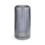 Nuuck - Silje Vase en verre Ø 11,5 x H 24 cm, gris