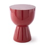 Pols Potten - Tip Tap Tabouret, H 46 cm, rouge rubis