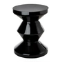 Pols Potten - Zig Zag Tabouret, noir