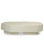 Ferm Living - Staffa Table basse, Large, blanc cassé