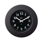 Alessi - Momento Horloge murale, noir