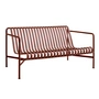HAY - Palissade Lounge Sofa, iron red