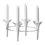 Georg Jensen - Bloom Botanica Porte-bougies, acier inoxydable