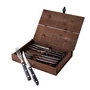 Gense - Old Farmer Couverts à steak, bois / acier (8 pcs.)
