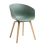 Hay - About A Chair AAC 22, Chêne laqué / fall green 2. 0