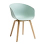 Hay - About A Chair AAC 22, Chêne laqué / dusty mint 2. 0