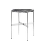 Gubi - TS table basse Ø 40 cm, poli / marbre gris