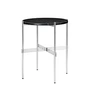 Gubi - TS table basse Ø 40 cm, poli / marbre noir