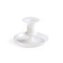 HAY - Flare Bougeoir, Ø 11 x H 7,5 cm, blanc