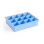 HAY - Machine à glaçons silicone rectangulaire XL, bleu clair