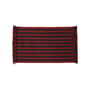Hay - Stripes and Stripes Wool Tapis, 95 x 52 cm, cherry