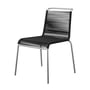 FDB Møbler - M20 Teglgård Chaise Outdoor, cordelette noire