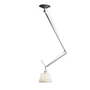 Artemide - Tolomeo Decentrata Suspensione Lampe suspendue, aluminium / abat-jour en parchemin Ø 24 cm
