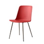 & Tradition - Rely Chair HW6, vermillon / noir