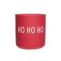 Design Letters - AJ Favourite Mug en porcelaine, Ho Ho Ho / faded rose
