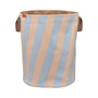Mette Ditmer - Nova Arte Panier à linge, Ø 40 cm x H 50 cm, bleu clair / powder rosa