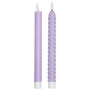 Design Letters - Cosy Forever Bougie LED, lilas (lot de 2)
