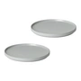 Blomus - Pilar Assiette à dessert, Ø 20 cm, mirage gris (set de 2)
