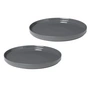 Blomus - Pilar Assiette (plate), pewter (set de 2)