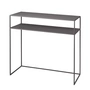 Blomus - Fera Table console, H 80 cm, gris acier